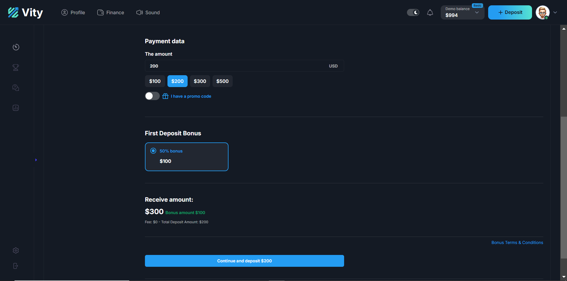Vity Trade